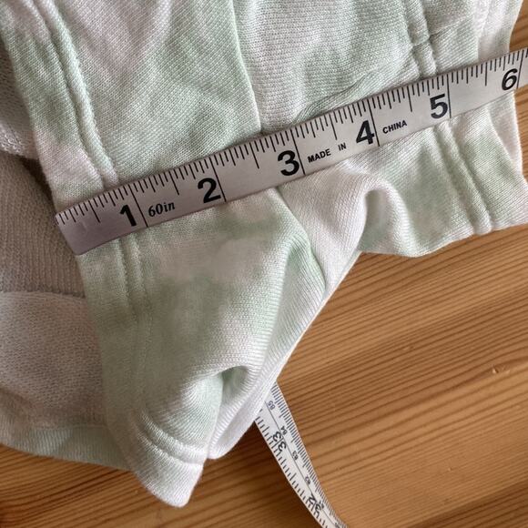 Rails Jane French Terry Tie Dye Short Mint Green S - Picture 12 of 12